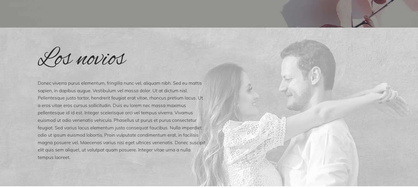 invitacion de boda online con historia de novios
