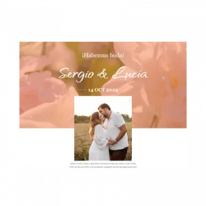 invitacion de boda online digital