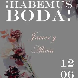 Tarjeta digital - Diseño floral