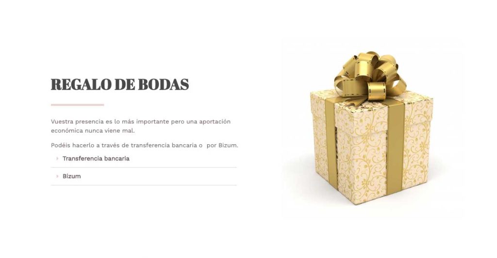 invitaciones de boda con numero de cuenta bancaria